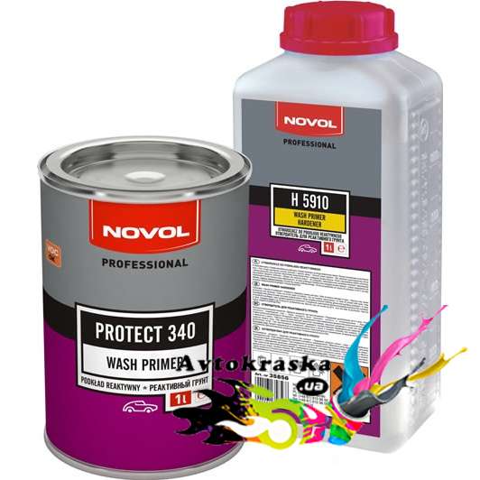Novol Protect 340 Реактивный/Кислотный грунт Wash primer 37211