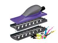 Шлифок средний полукруглый 3M 50729 70мм х 198мм