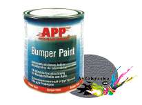 Структурная краска для бампера App 020801 черная