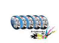 Двухсторонняя клеящая лента App 040820 синяя 6мм х 10м