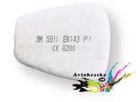 Фильтр 3М 5925 от пыли и аэрозолей для масок 6000