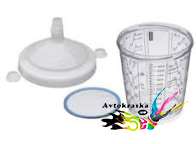 SATA Одноразовые бачки RPS 0,6 л 125 мкм, 57 шт SATA Одноразовые бачки RPS 0,6 л 125 мкм, 57 шт