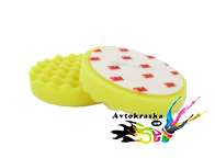 Полировальный желтый круг 3M 50488 поролоновый 150мм