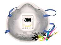 3M 8822 Респиратор с клапаном FFP2  3M 8822 Респиратор с клапаном FFP2