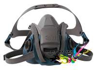 3M 6501 Полумаска для покрасочных работ, размер S