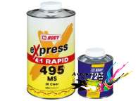 Body 495 Автомобильный Лак (быстрый) 1л +0,25л