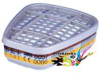 Фильтры 3M 6057 ABE1 для защиты от органических и неорганических паров, кислых газов