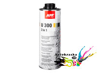 App U300 2в1 Антигравій та герметик 050113 чорний 1л
