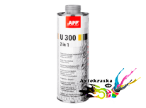 App U300 2в1 Антигравій та герметик 050114 сірий 1л
