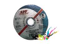 Круг отрезной на болгарку APP 06YA12 для стали d125 x 1,2 x 22,2 мм Круг отрезной на болгарку APP 06YA12 для стали d125 x 1,2 x 22,2 мм