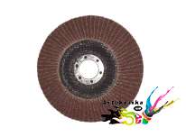 Лепестковый зачистной круг APP 06XLM60 на болгарку 125ммх22мм P60