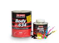 Body 634 Акриловый грунт Proline 0,8л+0,2л белый Body 634 Акриловый грунт Proline 0,8л+0,2л белый
