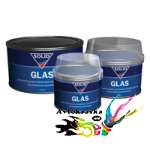 Шпаклівка зі скловолокном Solid Glass 1кг