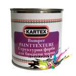 Бамперная структурная краска Kartex черная 0,8 л