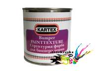 Бамперная структурная краска Kartex черная 0,8 л Бамперная структурная краска Kartex черная 0,8 л