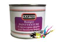Автоэмаль для бампера структурная Kartex черная 0,25 л Автоэмаль для бампера структурная Kartex черная 0,25 л