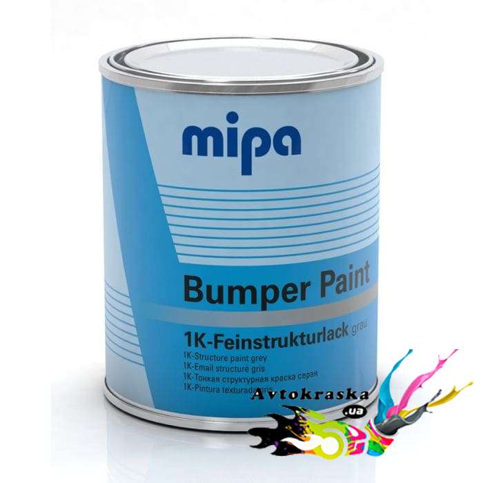 Mipa Bumper paint краска для бампера черная 1л - Краска для бампера цена!