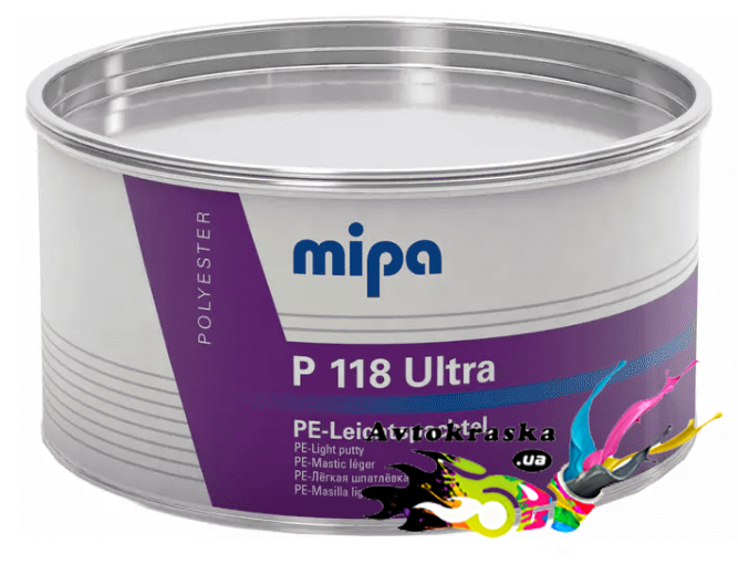 Шпатлевка Mipa P118 легкая универсальная 1л - Универсальная шпатлевка цена!