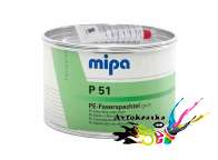 Шпатлевка cо стекловолокном+цинк Mipa P51 1,8кг