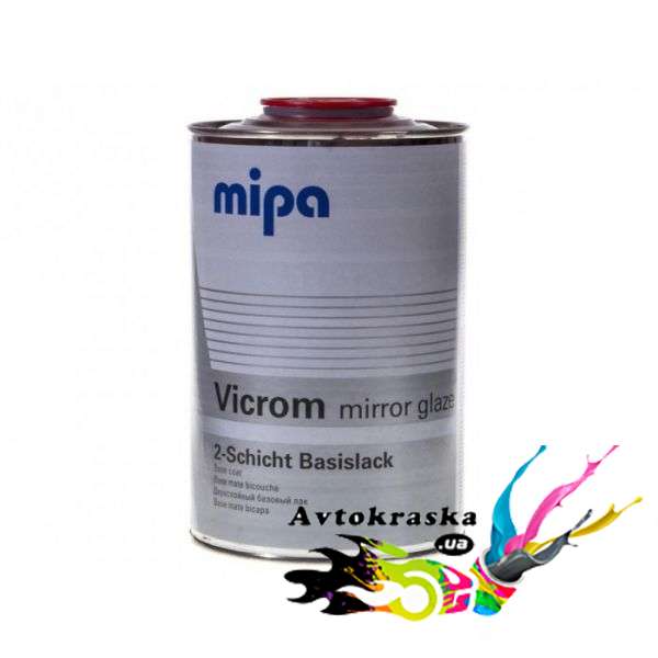 Автоэмаль Mipa Vicrom mirror glaze1л - Базовая автоэмаль (Металлик) цена!