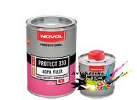 Грунт акриловый Novol 37311 Protect 330 серый 1л+0,2л