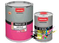 37341 Novol Protect 330 Грунт акриловый черный 1л+0,2л