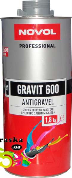 Антигравий Novol 37834 Gravit 600 белый 1,8 кг