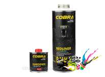 Novol 90364 Защитное покрытие Cobra бесцветное колеруемое 0,6л+0,2л