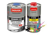Novol 90031 Бесцветный акриловый лак Novakryl 520 VHS 1л+0,5л