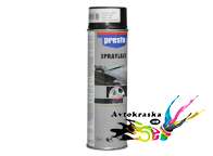 Presto черная глянцевая краска в баллончике 500 мл