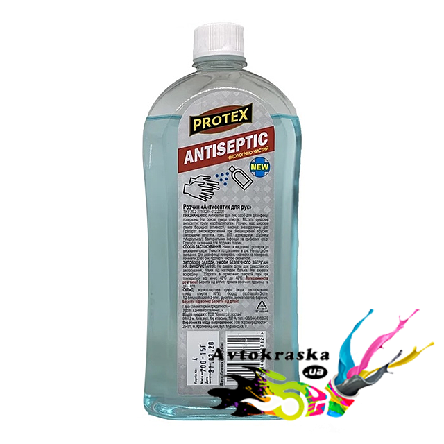 Антисептик для рук спиртовой Protex 1 л (0,7 кг) - Антисептик для рук цена!