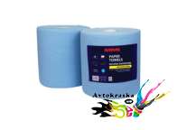 Полотенце бумажное Ranal 3-х слойное синее 26х30см Полотенце бумажное Ranal 3-х слойное синее 26х30см