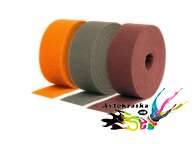 Скотч-брайт Smirdex в рулоні 115ммх10м червоний P320