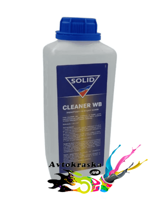 Обезжириватель Solid Cleaner WB на водной основе 1л - Обезжириватель, Антисиликон цена!