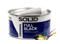 Solid Full Black универсальная шпатлевка черная 1,8кг