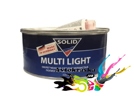 Шпатлевка легкая Solid Multi Light 1кг - Универсальная шпатлевка цена!