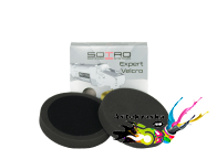 Полировальный круг Sotro гладкий D150/H25мм черный мягкий