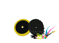 Полировальный круг профилированный Sotro D180/H25мм желтый универсальный