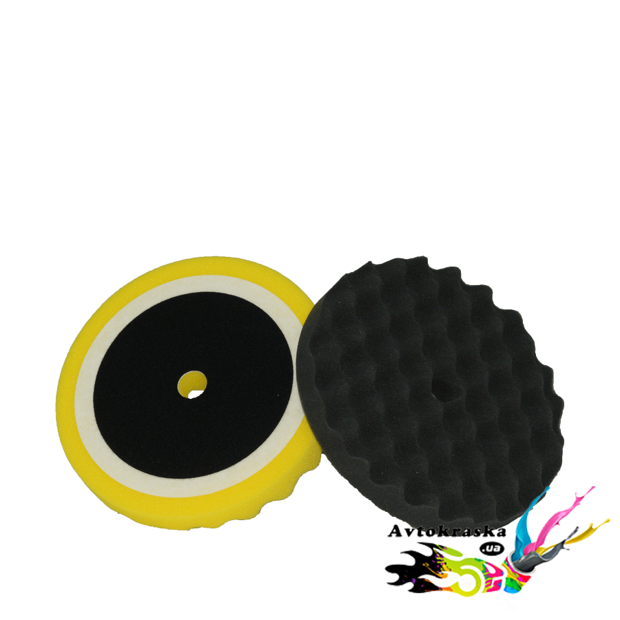Полировальный круг профилированный Sotro D210/H25мм черный мягкий