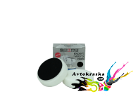 Полировальный круг гладкий Sotro на липучке D80/H25мм белый твердый