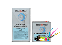 Лак HS акриловый SOTRO 2K HS 2:1 Acryl Clearcoat Expert C20 5 л+2,5 л