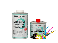 Лак UHS акриловый SOTRO 2K 2:1 Acryl Clearcoat Superior C30 1 л+0,5 л