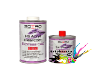 Лак HS SOTRO 2K HS 2:1 Acryl Clearcoat Express C40 1 л+0,5 л Лак HS SOTRO 2K HS 2:1 Acryl Clearcoat Express C40 1 л+0,5 л