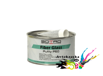 Шпатлевка со стекловолокном SOTRO P60 Fiber Glass Putty 1,8 кг