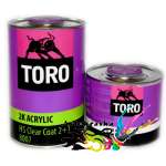 Toro Акриловый лак автомобильный 8007 HS Clear coat 1л+0,5л