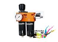 Фильтр очистки воздуха Devilbiss FLRC-1 с регулятором давления.